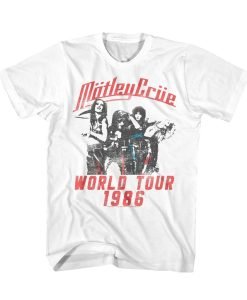 Motley Crue World Tour Classic T Shirt