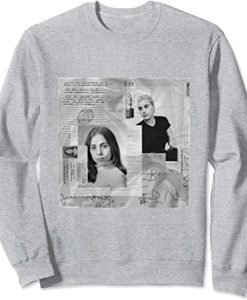 Lady Gaga Joanne White Photo Sweatshirt
