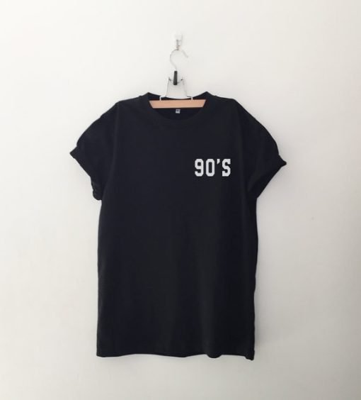 90’s Pocket Print Adult Graphic T-shirt